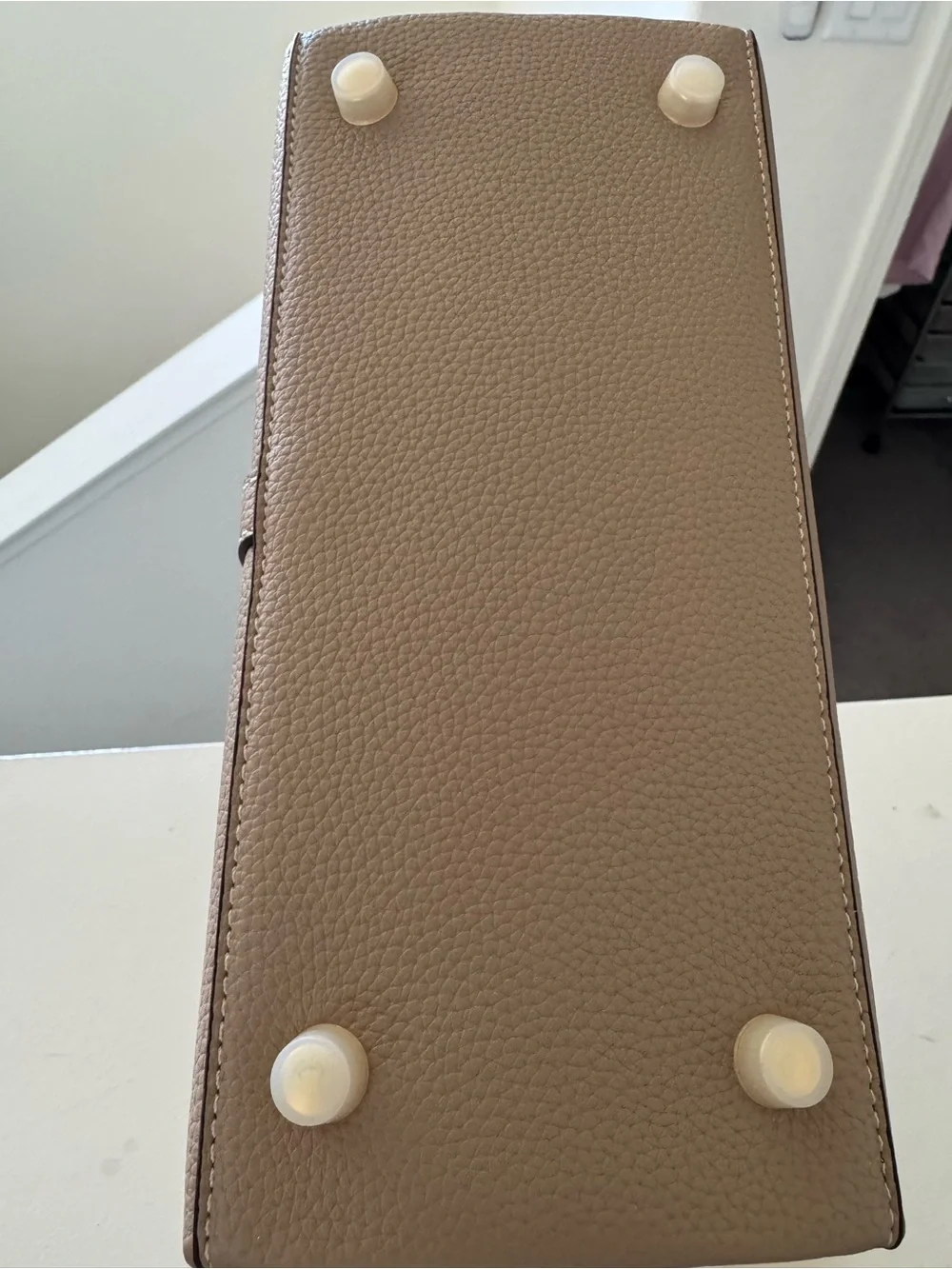 House of LittleBunny Mini Clara in Taupe with Two Removable Straps